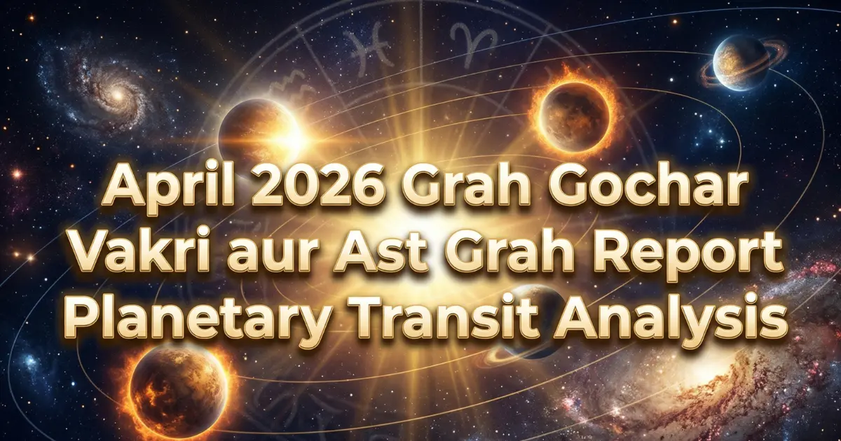 April 2026 Grah Gochar