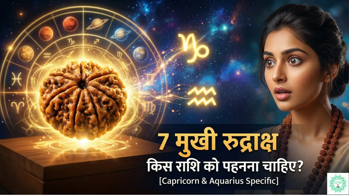7 Mukhi Rudraksha Kis Rashi Ke Liye Hai